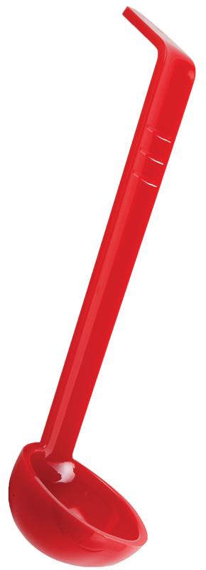 13-inch One-Piece Polycarbonate Red Ladle